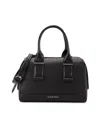Calvin Klein Women's Jett Logo Satchel In Black Silver