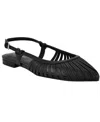Calvin Klein Movella Slingback Kitten Heel Pump In Black
