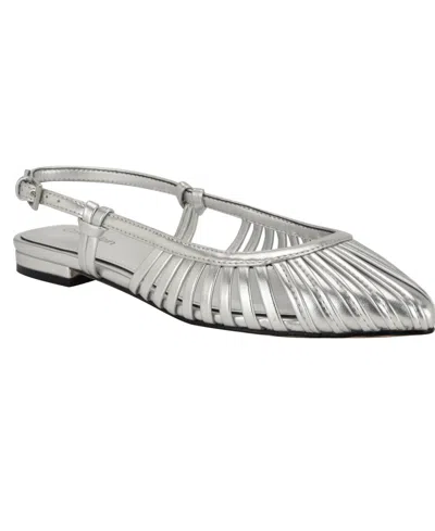 CALVIN KLEIN WOMEN'S JILLIE SLINGBACK FLATS