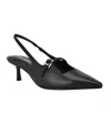 Calvin Klein Women's Kallien Pointy Toe Slingback Dress Pumps In Black