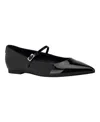 Calvin Klein Kamryn Pointed Toe Flat In Black