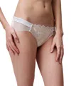 Calvin Klein Women's Lace Bikini Underwear Qf8030 In Chalk