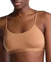 Calvin Klein Women's Form To Body Lightly Lined Bralette Qf7554 In Cedar