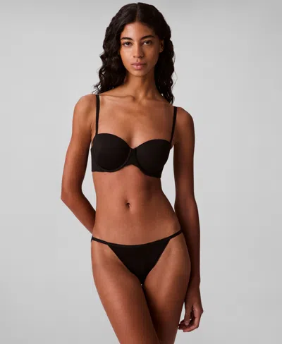 Calvin Klein Women's Lightly Lined Underwire Bra Qf7537 In Black