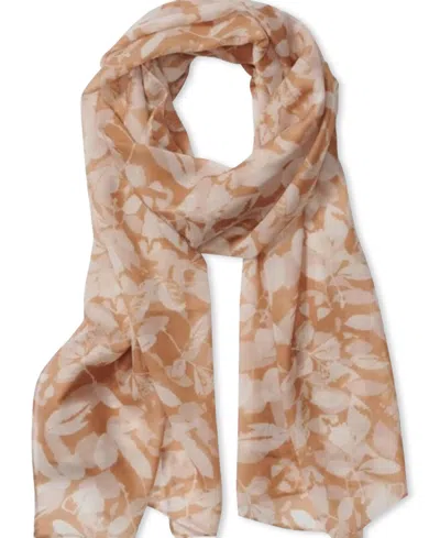 Calvin Klein Women's Lightweight Chiffon Feel Scarf In Sequoia