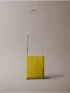 Calvin Klein Women's Line Leather Crossbody Bag In Avocado Oil