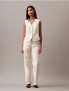 Calvin Klein Women's Linen Blend Pants