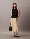 Calvin Klein Women's Linen Cotton Tank Top