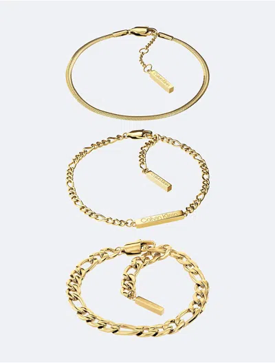 Calvin Klein Women's Link Bracelet Set