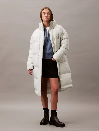 CALVIN KLEIN WOMEN'S LONG DOWN PUFFER JACKET