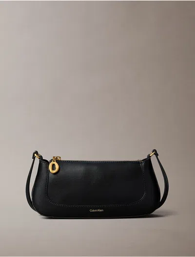 Calvin Klein Women's Long Zip Crossbody Bag In Black