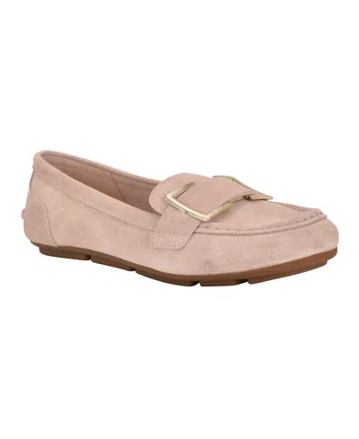 Calvin Klein Women's Lydia Embellished Slip-on Loafers In Pink