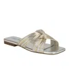 Calvin Klein Mavin Slide Sandal In Silver