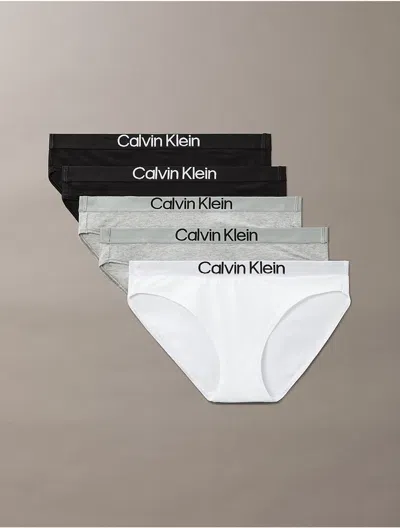 Calvin Klein Women's Maximum Cotton 5-pack Bikini