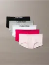 Calvin Klein Women's Maximum Cotton 5-pack Boyshort In Multi