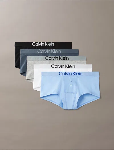Calvin Klein Women's Maximum Cotton 5-pack Boyshort In Multi