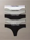 Calvin Klein Women's Maximum Cotton 5-pack Thong