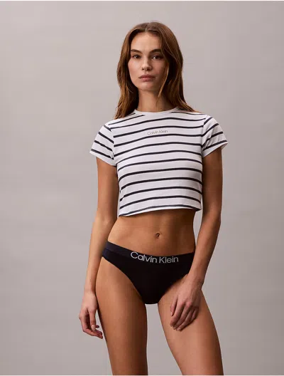 Calvin Klein Women's Maximum Cotton Bikini In White