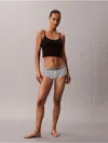 Calvin Klein Women's Maximum Cotton Boyshort In White
