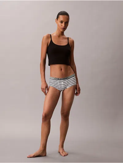 Calvin Klein Women's Maximum Cotton Boyshort In White
