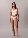 Calvin Klein Women's Maximum Cotton Thong In Pink