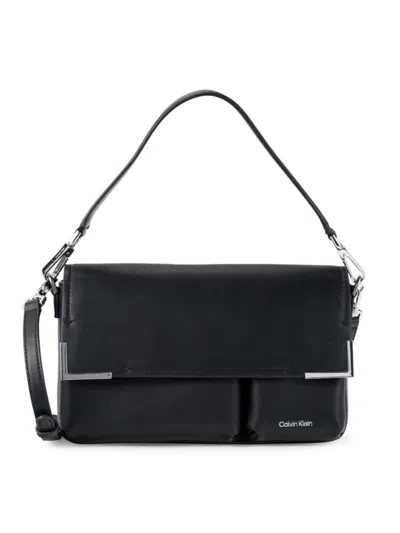 Calvin Klein Women's Mica Shoulder Bag In Black
