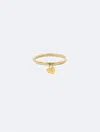 Calvin Klein Women's Minimal Heart Charm Bangle