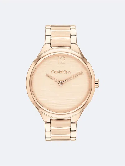 CALVIN KLEIN WOMEN'S MINIMAL LINK BRACELET WATCH