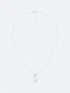 Calvin Klein Women's Minimalist Organic Shape Necklace In Stainless Steel