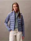 Calvin Klein Women's Mixed Media Puffer Jacket