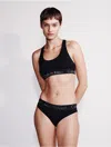 Calvin Klein Women's Icon Cotton Modal Bikini In Black