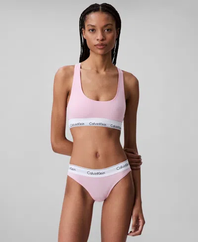 CALVIN KLEIN WOMEN'S MODERN COTTON BRALETTE F3785