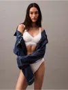 Calvin Klein Women's Icon Cotton Modal Lift Bralette In White