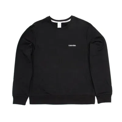 Calvin Klein Women's Modern Cotton Lounge Sweatshirt In Black