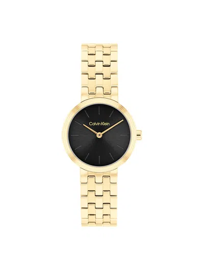Calvin Klein Women's Modern Dial Link Bracelet Watch In Multi
