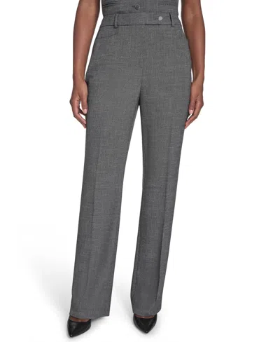 Calvin Klein Women's Modern Fit Pants In Gray