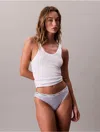 Calvin Klein Women's Modern Logo Bikini In White