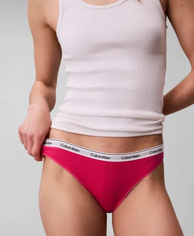 CALVIN KLEIN WOMEN'S MODERN LOGO BIKINI UNDERWEAR QD5044