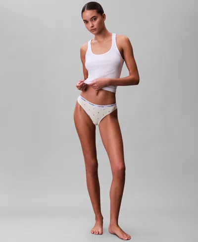 Calvin Klein Women's Modern Logo Bikini Underwear Qd5044 In Multi