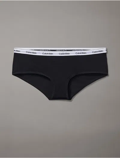 Calvin Klein Women's Modern Logo Hipster In Black Beauty
