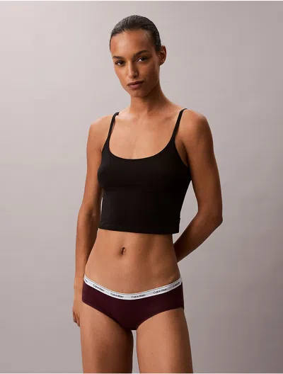 Calvin Klein Women's Modern Logo Hipster In Purple