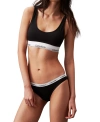 Calvin Klein Women's Modern Logo Bikini Underwear Qd5044 In Black
