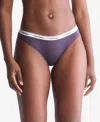Calvin Klein Women's Modern Logo Bikini Underwear Qd5044 In Nightshade