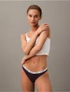 Calvin Klein Women's Modern Logo Thong In Nightshade