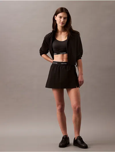 Calvin Klein Women's Modern Sport High Impact Sports Bra In Black