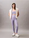 Calvin Klein Women's Modern Sport High Rise 7/8 Leggings In Glacier