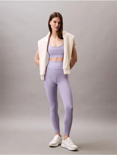 Calvin Klein Women's Modern Sport High Rise 7/8 Leggings In Glacier