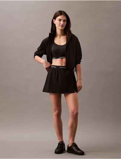 Calvin Klein Women's Modern Sport Skort In Black Beauty
