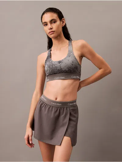 Calvin Klein Women's Modern Sport Skort In Boulevard Gray