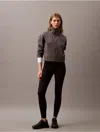 Calvin Klein Women's Modern Sport Windbreaker Jacket In Boulevard Grey